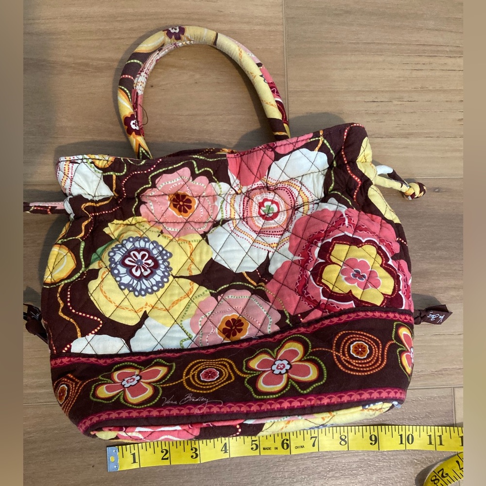 Vera Bradley, cinch purse and wallet set